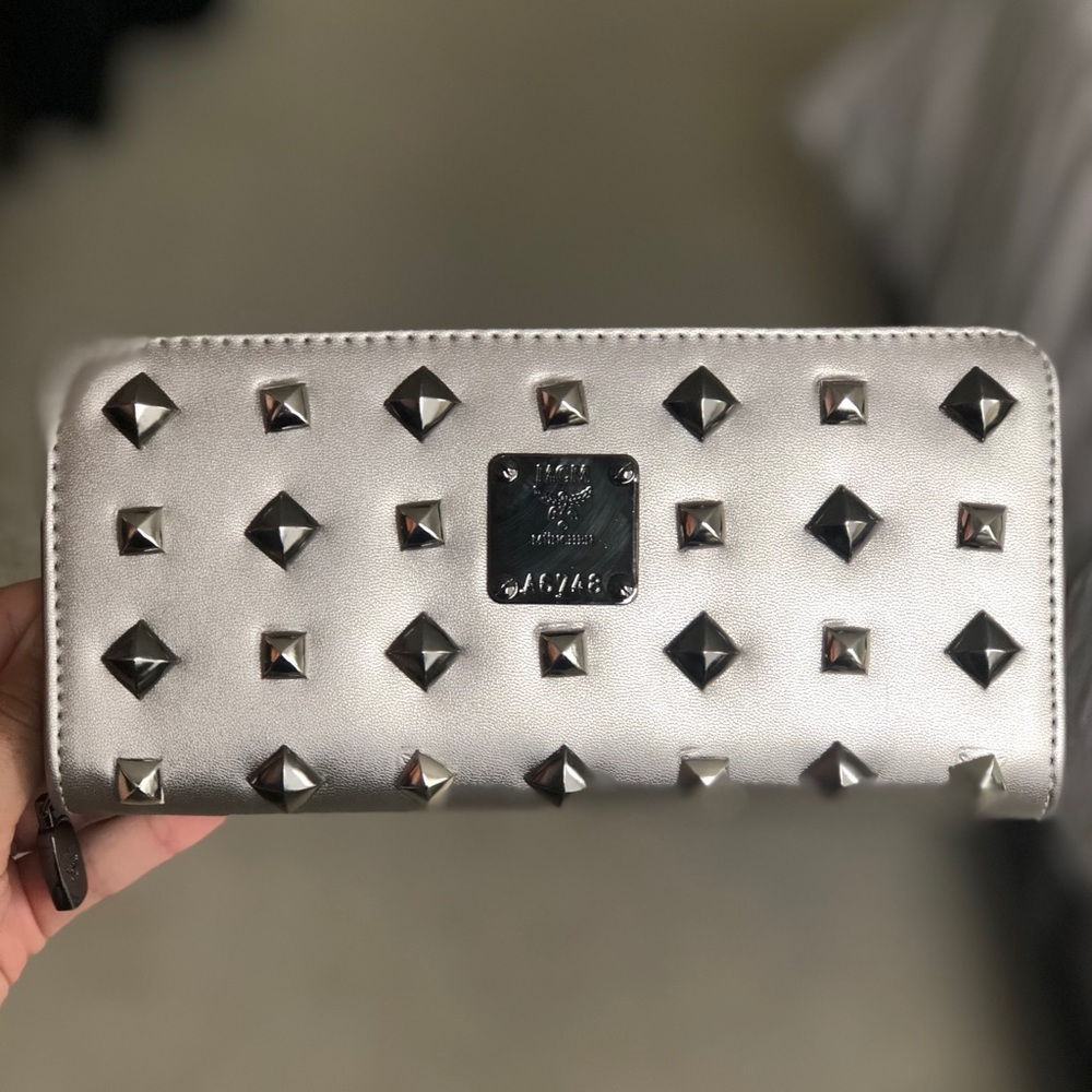 MCM Studded Wallet